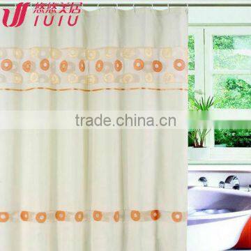 Bathroom Printed Beautiful Polyester Shower Curtain