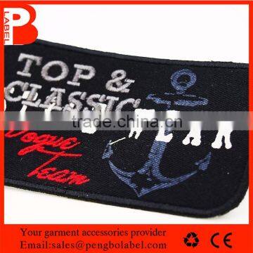 Embroidery Garment Patches with high quality