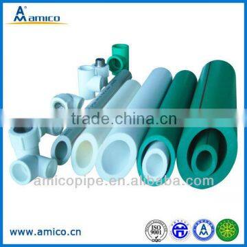 China Famous Brand Green Grey White PPR Pipes and Fittings