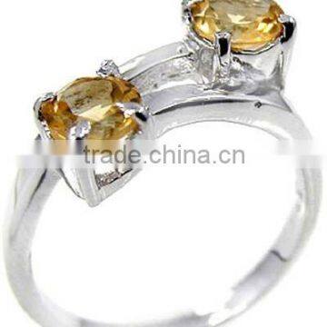 Amazing Citrine Ring & .925 Sterling Silver Ring Jewelry Wholesale Silver Jewelry