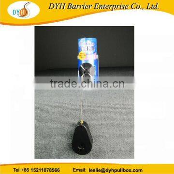 Retractors for perfume display,Retractors for cosmetic security on counter,Retracting Display Cable