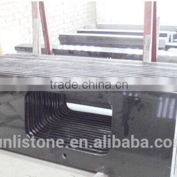 Chinese Mongolia Black Granite Countertops