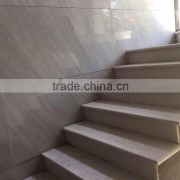 Vietnam MILKY WHITE MARBLE for Stair Step