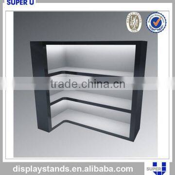 Tailor made top selling good quality led lights display shelf