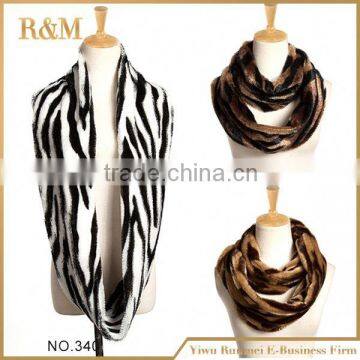 Best selling all kinds of zebra scarf 2015