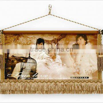 nice wedding photos in the printing company