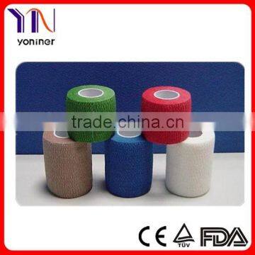 Colorful Medical Non-woven Self-adhesive Elastic Bandage