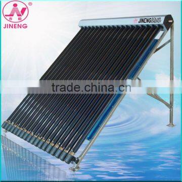 With Reflectors Evacuated Tube Solar Collector