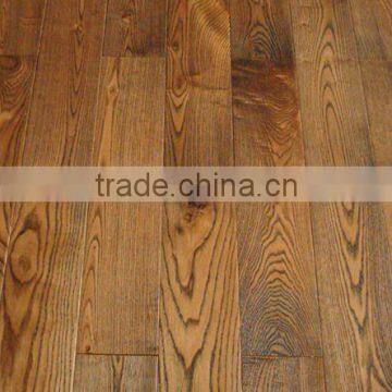 wood antique flooring(best ash/oak brushed/smoked hardwood/solid)