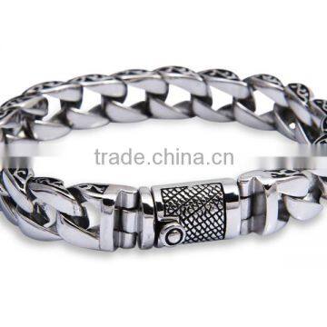 925 solid sterling silver jewelry mens bracelet heavy chain china wholesale B107                        
                                                Quality Choice