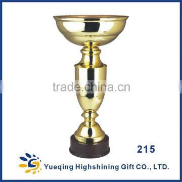 Big Size 212 Gold High Quality Metal Base Sport Competition Souvenir Trophy Cup