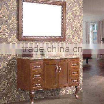 2013 Hot sell European Antique Solid Wood Bathroom Vanity 5815