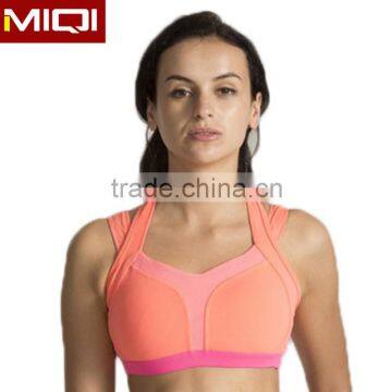 Newest Design China Supplier Dry Fit Custom Sports Traning Bra Seamless