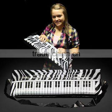 24" inflatable keyboard,inflatable instrument for kids