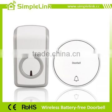 New premium battery-free speaker doorbell wireless