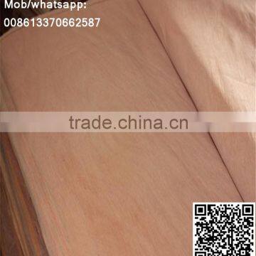 Natural Crown Cut Red Color Olive Wood Veneer photo-6