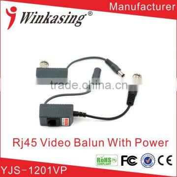 Cheap balun supplier surveillance System PVD CCTV Accessories Video Balun for CCTV YJS-1201VP