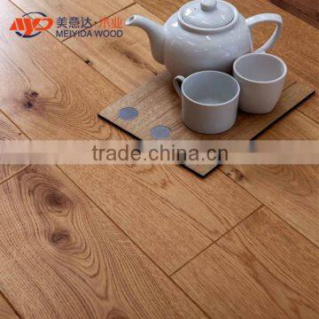 Engineered Natural Oak 180mm x 14-3mm Lacquered Wood Flooring