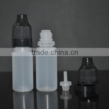 Empty 10ml e liquid bottles, child proof cap e liquid bottles 10ml