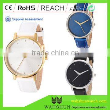  express pictures of fashion girls watches japan movt quartz watch stainless steel back leather watch strap
