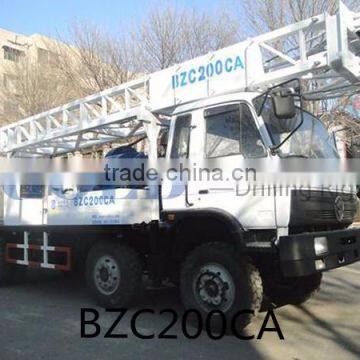 BZC200CA truck mounted drilling rig for sale