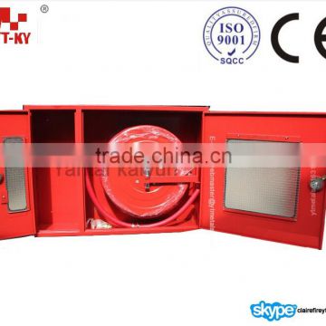 Steel Fire Hose and Fire extinguisher Cabinet with two doors