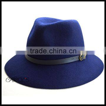 2016 new fashion men/women 100% Australian wool felt fedora hat