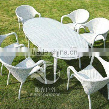 nice white wicker garden furniture