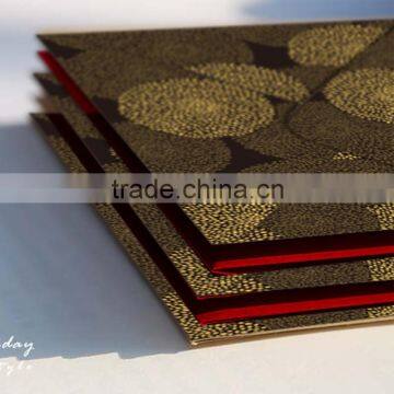 Preparation of Mood Notebook Christmas Holiday Greeting Note Cards/Wedding Card With Envelopes photo-4