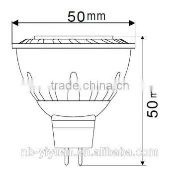 YYLIGHTING 5W Factory Sale Mr16 Led Lamp 220V Led Lighting Cob Led Spot photo-4