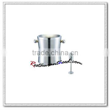 T118 Western Style Double Ply Stainless Steel Beer Bucket