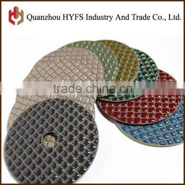 Flexible Wet / Dry Polishing Pad for Artificial Stone Engineered Stone Polishing Pads