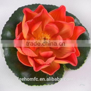 flowers factory price artificial flower wholesale pu red lotus flower