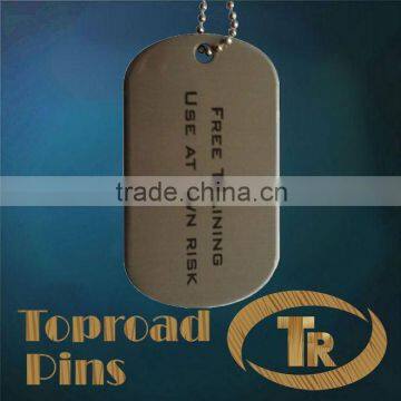 hot sale multi-optional process of Custom Couple Dog Tag