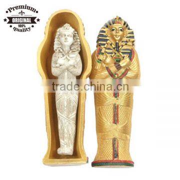 resin ancient Egyptian golden mummy