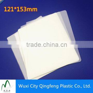 121*153mm PET EVA Clear Laminating Pouch Film School Supplies Laminating Sheets Lamination Supplies