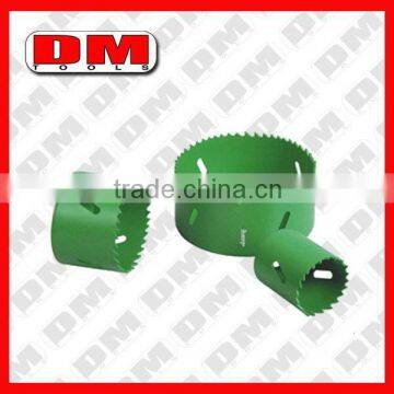 Alibaba hot selling bi-metal hole saws cutting depth