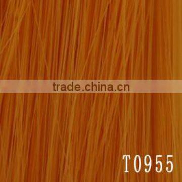 Synthetic Hair Color Ring / Color T0955, synthetic fibre hair