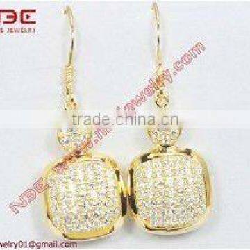 Fashion cheap 925 silver hook earrings jewelry,low price good quality cz jewellery,AAA grade cubic zirconia silver drop earrings