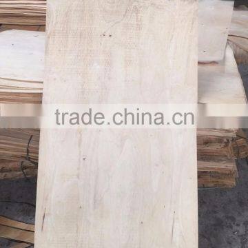 rubber core veneer for producing plywood