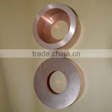 copper tungsten ring for contact material