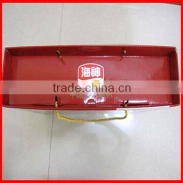 Fashion Classic Red Special Corrugated Paper Speciality Gift Packaging Storage Box