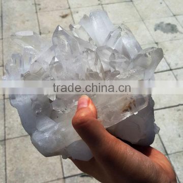 100% Natural Clear Crystal Cluster Home Decoration Pieces