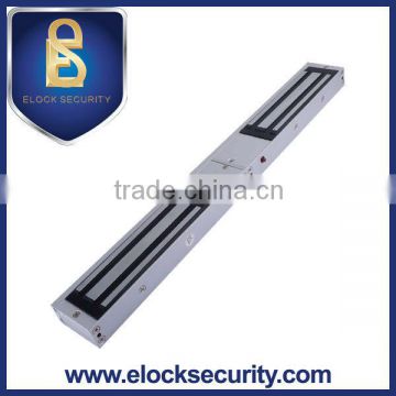 300KG(700LBS) Double Door Magnetic Door Lock with Feedback, Timer