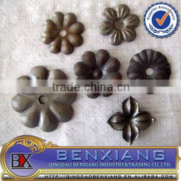 decoration for fence and iron main gate pressing stamping wrought iron flowers & leaves