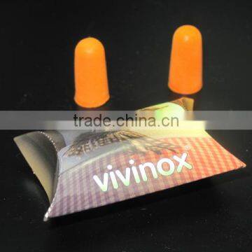 travel pu swimming air cardboard box ear plug