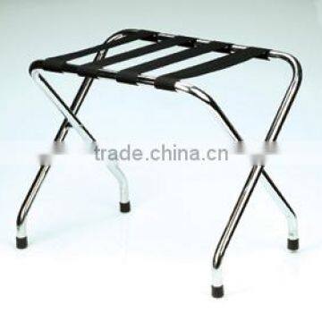 chrome luggage rack for hotel bedroom