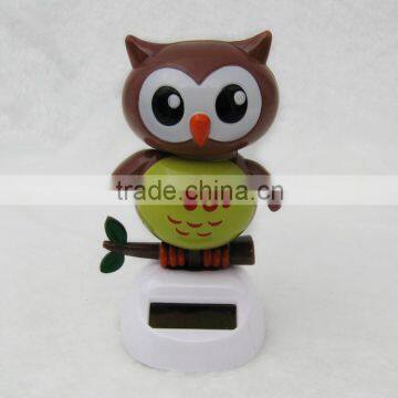 flip flap Solar owl ,solar flower,ornaments in the car