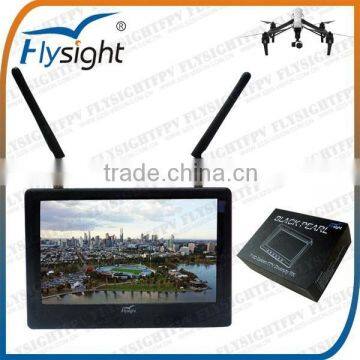 C524 7inch Monitor 5.8G 32CH LCD Diversity Receiver AV Receiver all-in-one for FPV