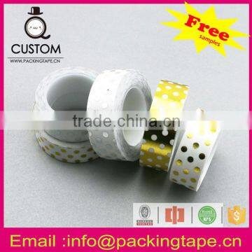 New design foil masking washi tape wholesale